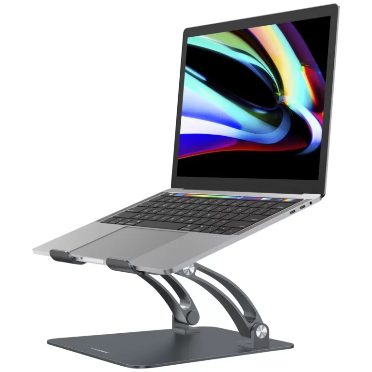mbeat Stage S6 Adjustable Elevated Laptop And MacBook Stand MB STD S6GRY