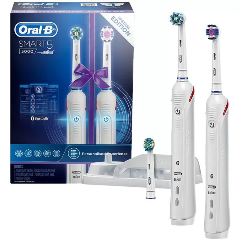 Oral B Smart 5000 Dual Handle Electric Toothbrush