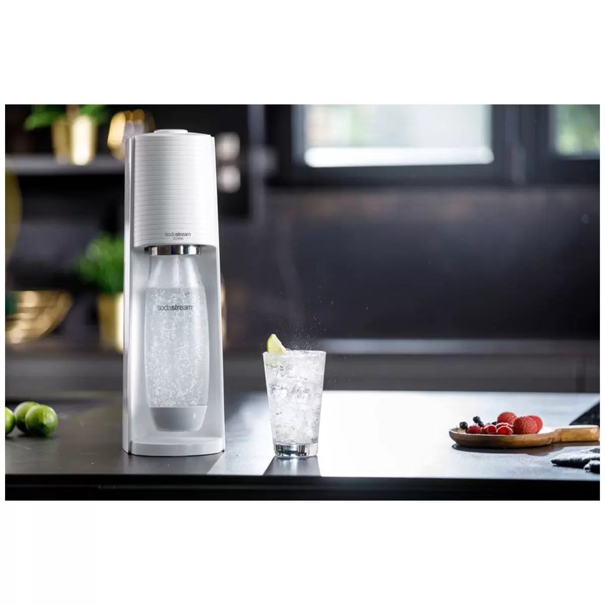 Sodastream Sparkling Water Maker Terra Value Pack White