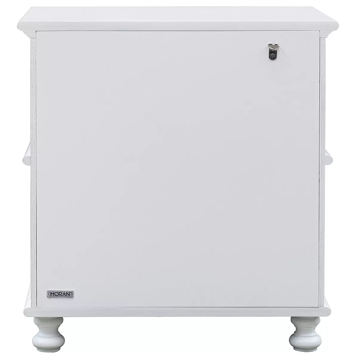 Moran Cassis Bedside Table White