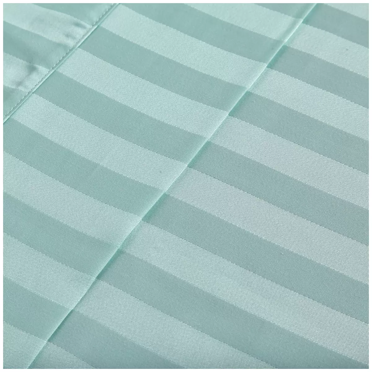 Bdirect Royal Comfort 1200 Thread Count Damask Stripe Cotton Blend Sheet Set - King - Mist